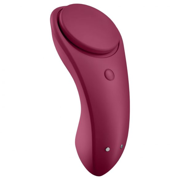 Satisfyer Sexy Secret - pametni vodoodporni vibrator za hlačke (rdeč)