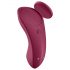 Satisfyer Sexy Secret - pametni vodoodporni vibrator za hlačke (rdeč)