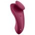 Satisfyer Sexy Secret - pametni vodoodporni vibrator za hlačke (rdeč)