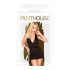 Penthouse Earth-shaker - halter obleka s tangicami (črna) - M/L