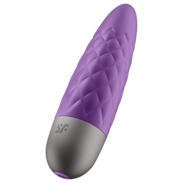 Satisfyer Ultra Power Bullet 5 - Vodoodporni vibrator z možnostjo polnjenja (vijolična)