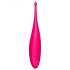 Satisfyer Twirling Fun - akumulatorski, vodoodporni klitoralni vibrator (magenta)