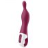 Satisfyer A-Mazing 1 - polnilni, A-točka vibrator (rdeč)