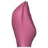 Satisfyer Curvy Trinity 3 - polnilni zračni 2v1 vibrator (rdeč)