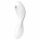 Satisfyer Curvy Trinity 5+ - pametni 2v1 vibrator (bela)