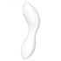 Satisfyer Curvy Trinity 5+ - pametni 2v1 vibrator (bela)