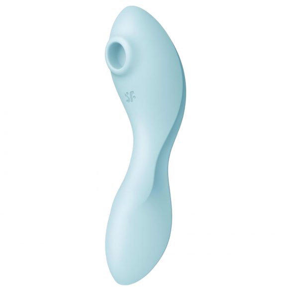 Satisfyer Curvy Trinity 5+ - pametni 2v1 vibrator (modra)