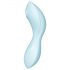 Satisfyer Curvy Trinity 5+ - pametni 2v1 vibrator (modra)