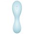 Satisfyer Curvy Trinity 5+ - pametni 2v1 vibrator (modra)