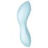 Satisfyer Curvy Trinity 5+ - pametni 2v1 vibrator (modra)