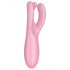 Satisfyer Threesome 4 - pametni klitoralni vibrator (roza)