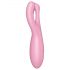 Satisfyer Threesome 4 - pametni klitoralni vibrator (roza)