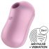 Satisfyer Cotton Candy - akumulatorski zračni stimulator za klitoris (vijoličen)