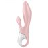 Satisfyer Air Pump Bunny 3 - napihljiv vibrator (roza)