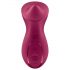 Satisfyer Exciterrr - vrtljivi kroglični vibrator za klitoris (rdeč)