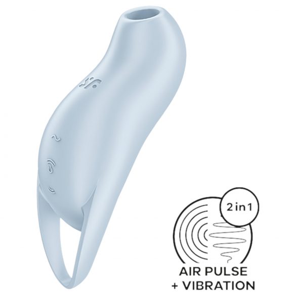 Satisfyer Pocket Pro 1 - zračni stimulator klitorisa (moder)