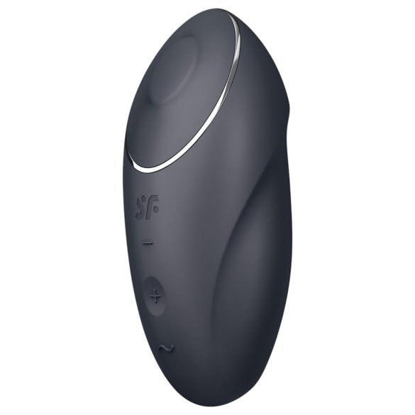 Satisfyer Tap & Climax 1 - 2v1 klitorisni vibrator (črna)