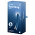 Satisfyer Spinning Vibe 1 - G-točkovni vibrator z vrtljivo glavo (moder)