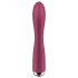 Satisfyer Spinning Rabbit 1 - rotacijski vibrator z ročajem za klitoris (rdeča)