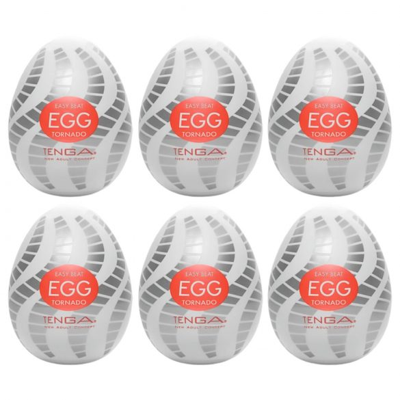 TENGA Egg Tornado - masturbacijsko jajce (6 kos)