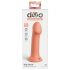 Dillio Veliki Junak - silikonski dildo s priseskom (17 cm) - oranžen