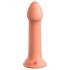 Dillio Veliki Junak - silikonski dildo s priseskom (17 cm) - oranžen