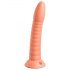 Dillio Wild Thing - rebrasti dildo (19 cm) - oranžen