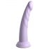 Dillio Slim Seven - prisesalni stimulatorni dildo (20 cm) - vijolični