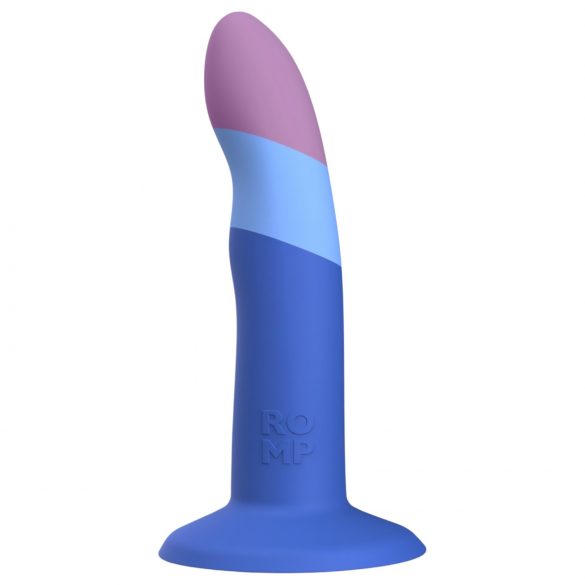 ROMP Piccolo - fleksibilen silikonski dildo (modro-vijoličen)