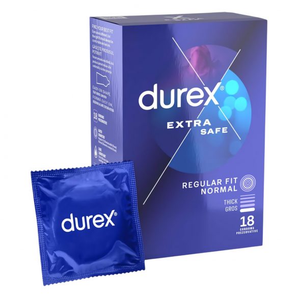 Durex Extra Safe - varni kondomi (18 kosov)