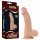 Lovetoy Real Extreme - prisesek s testisi - 23 cm (naravna barva)