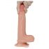 Lovetoy Nature Cock - dvoplastni realistični dildo - 18 cm (naravna barva)