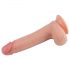 Lovetoy Nature Cock - dvoplastni realistični dildo - 20 cm (naraven)