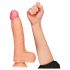 Lovetoy Nature Cock - dvoplastni realistični dildo - 25 cm (naravni)