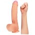 Lovetoy Nature Cock - dvoplastni realistični dildo - 28 cm (naravni)