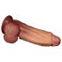 Lovetoy Nature Cock - dvoslojni dildo - 26 cm (naravni)