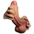 Lovetoy Nature Cock - dvoslojni dildo - 26 cm (naravni)