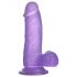 Lovetoy Žele Dildo - 15cm (vijoličen)