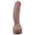 Lovetoy Nature Cock - dvoplastni realistični dildo - 26 cm (naravna barva)