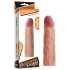 Lovetoy Pleasure X-tender - Naglavna kapa za penis - 19 cm (naravna)