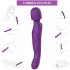 Tracy's Dog Wand - utripajoči masažni vibrator (vijolični)