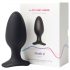 LOVENSE Hush 2 L - majhen analni vibrator za polnjenje (57 mm) - črn