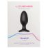 LOVENSE Hush 2 L - majhen analni vibrator za polnjenje (57 mm) - črn