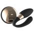 LELO Tiani Duo - silikonski vibrator (črn)