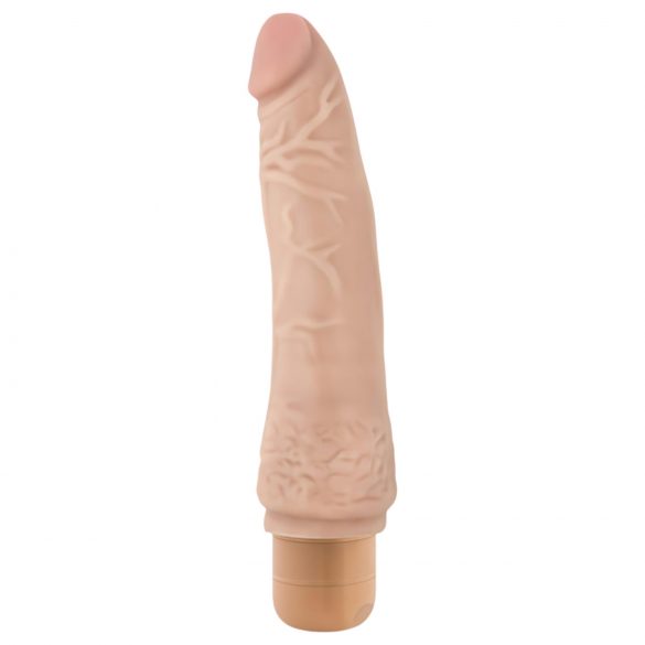 Dr. Skin Vibe No.7. - realistični vibrator (naravni)