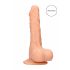 RealRock Dong 7 - realistični dildo s testisi (17 cm) - naravni