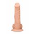 RealRock Dong 8 - realistični dildo z modi (20 cm) - naravni