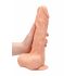 RealRock Dong 10 - realistični dildo s testisi (25 cm) - naravni