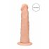 RealRock Dong 7 - realistični dildo (17 cm) - naravni