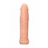 RealRock Penis Sleeve 6 - ovoj za penis (17 cm) - naravni